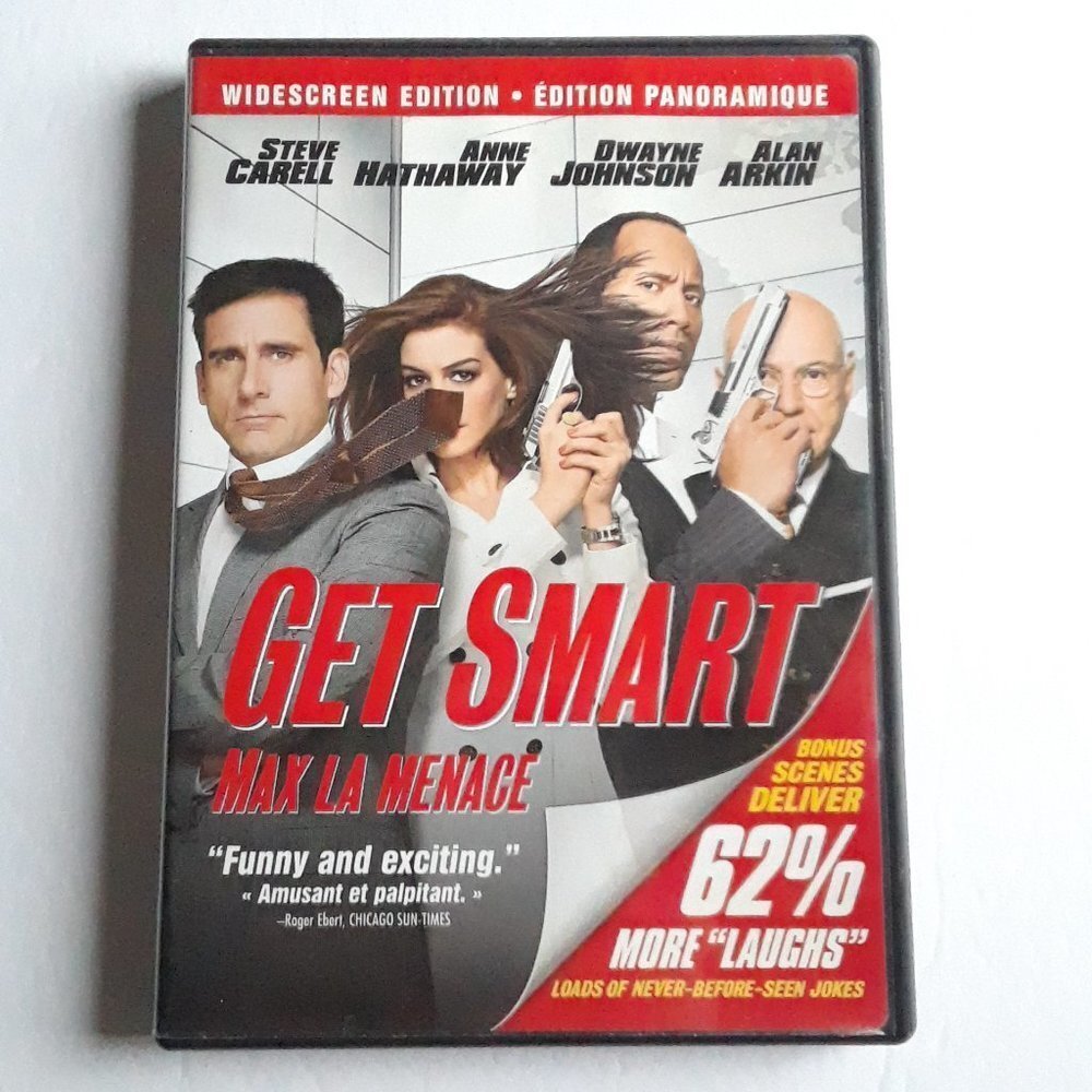 Get Smart DVD - Dwayne Johnson Steve Carell Ann Hathaway